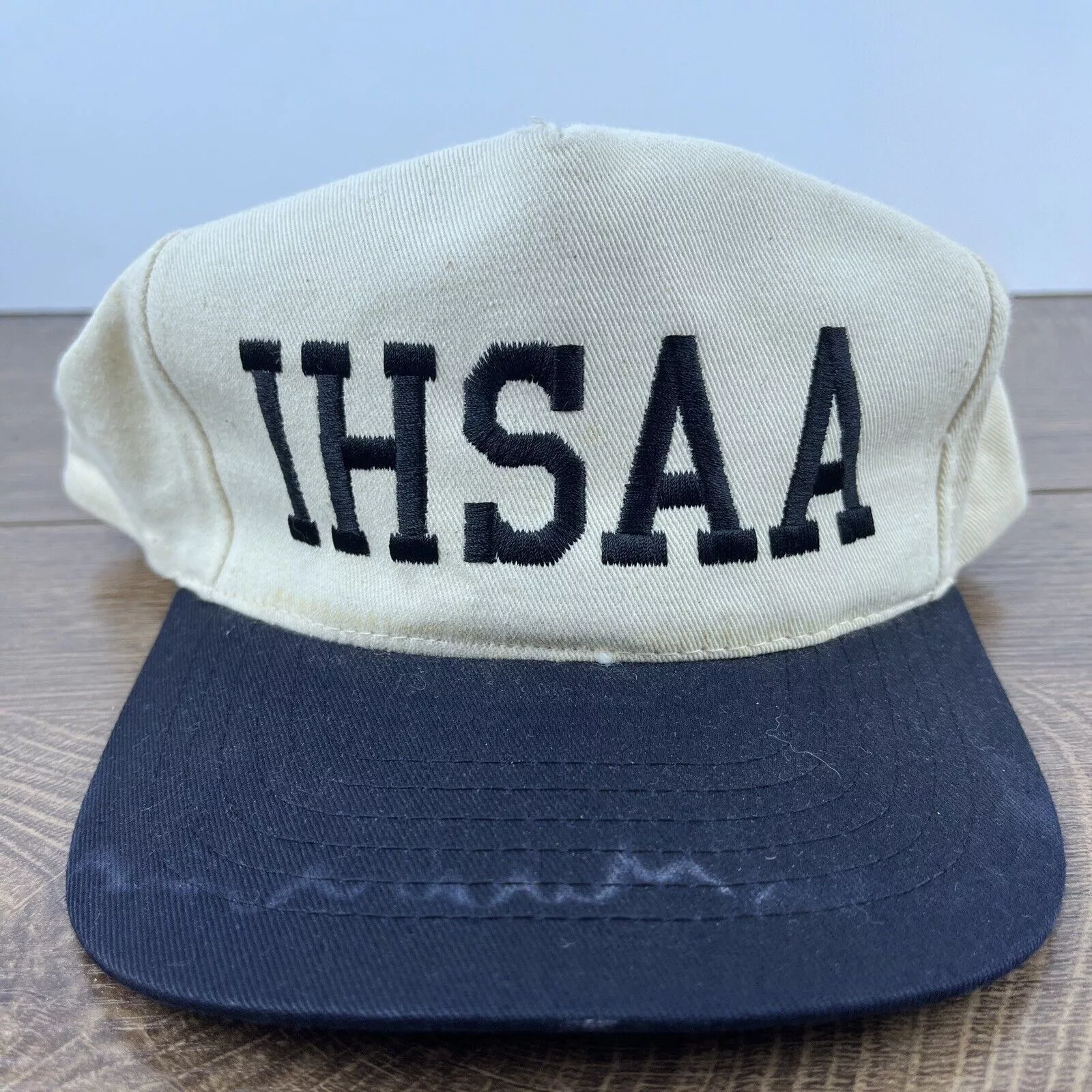 Other Hats Other Vintage IHSAA Hat White Hat Adjustable Snapback Indiana High