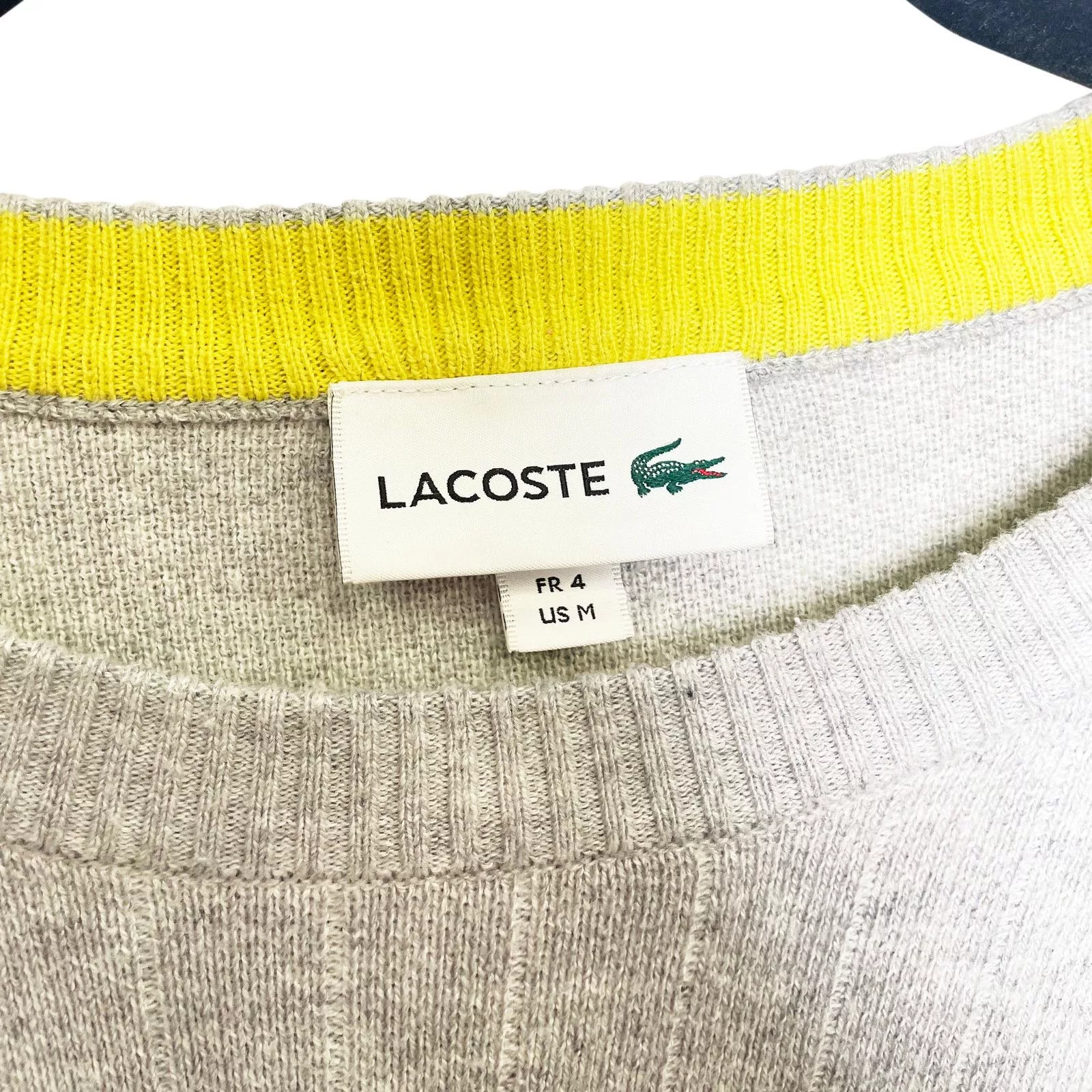 Lacoste Sweaters Lacoste Grey Sweater Gray