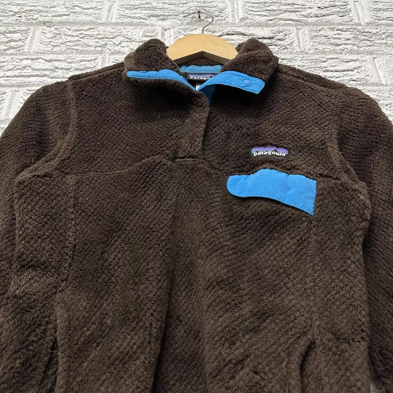 Patagonia Jackets Patagonia Women's Re-Tool Snap-T Fleece Pullover Brown Blue