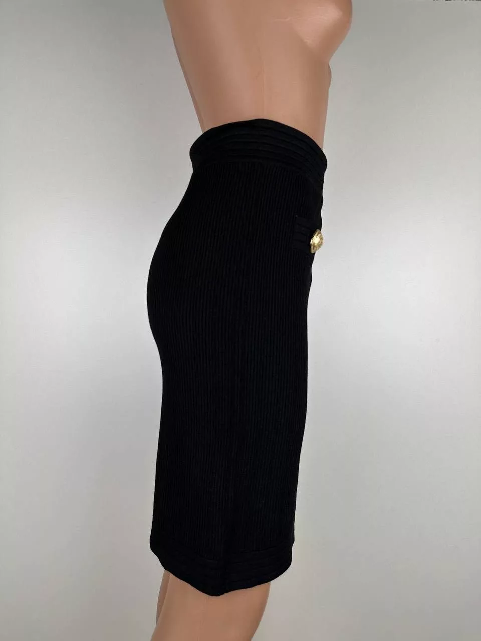 Balmain Mini Skirts Skirt Balmain Black