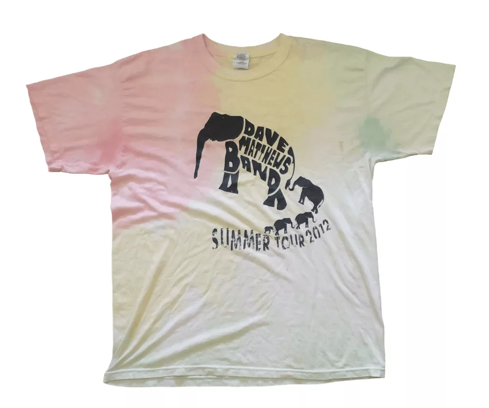Band Tees Short Sleeve T Shirts Band Tees Dave Matthews Band Multi