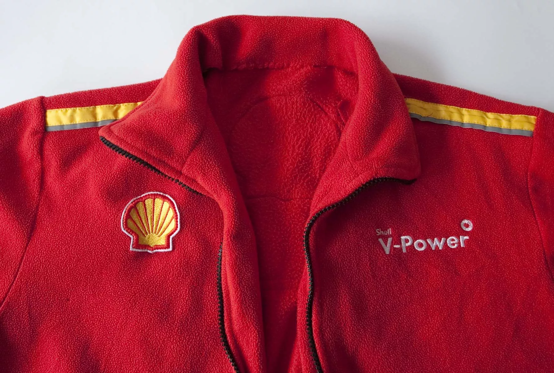 Ferrari Light Jackets Shell Ferrari Jacket Fleece Staff ZIPPER DON'T WORK Size M Red