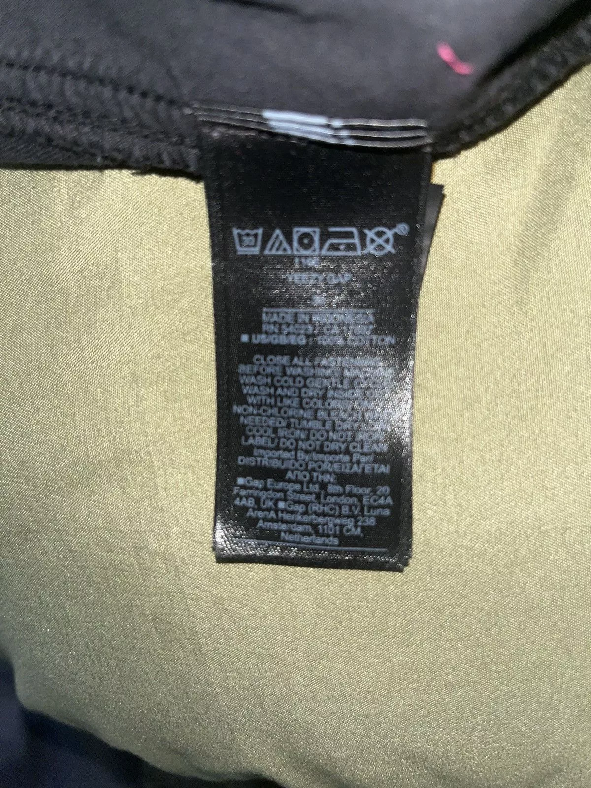 Yeezy Casual Pants Yeezy YZY Pants Black