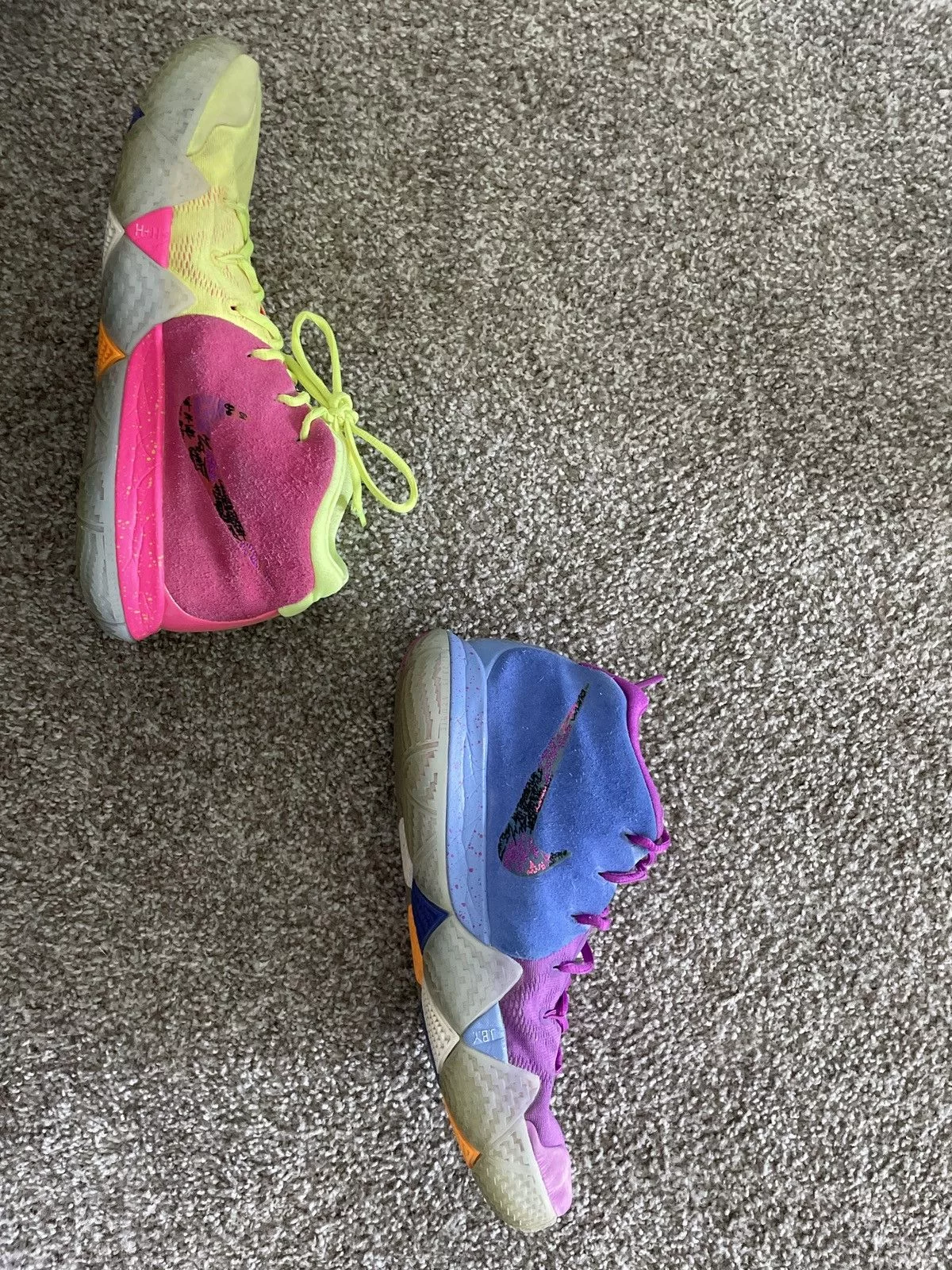 Nike Hi Top Sneakers Nike Kyrie 4 Confetti Multi