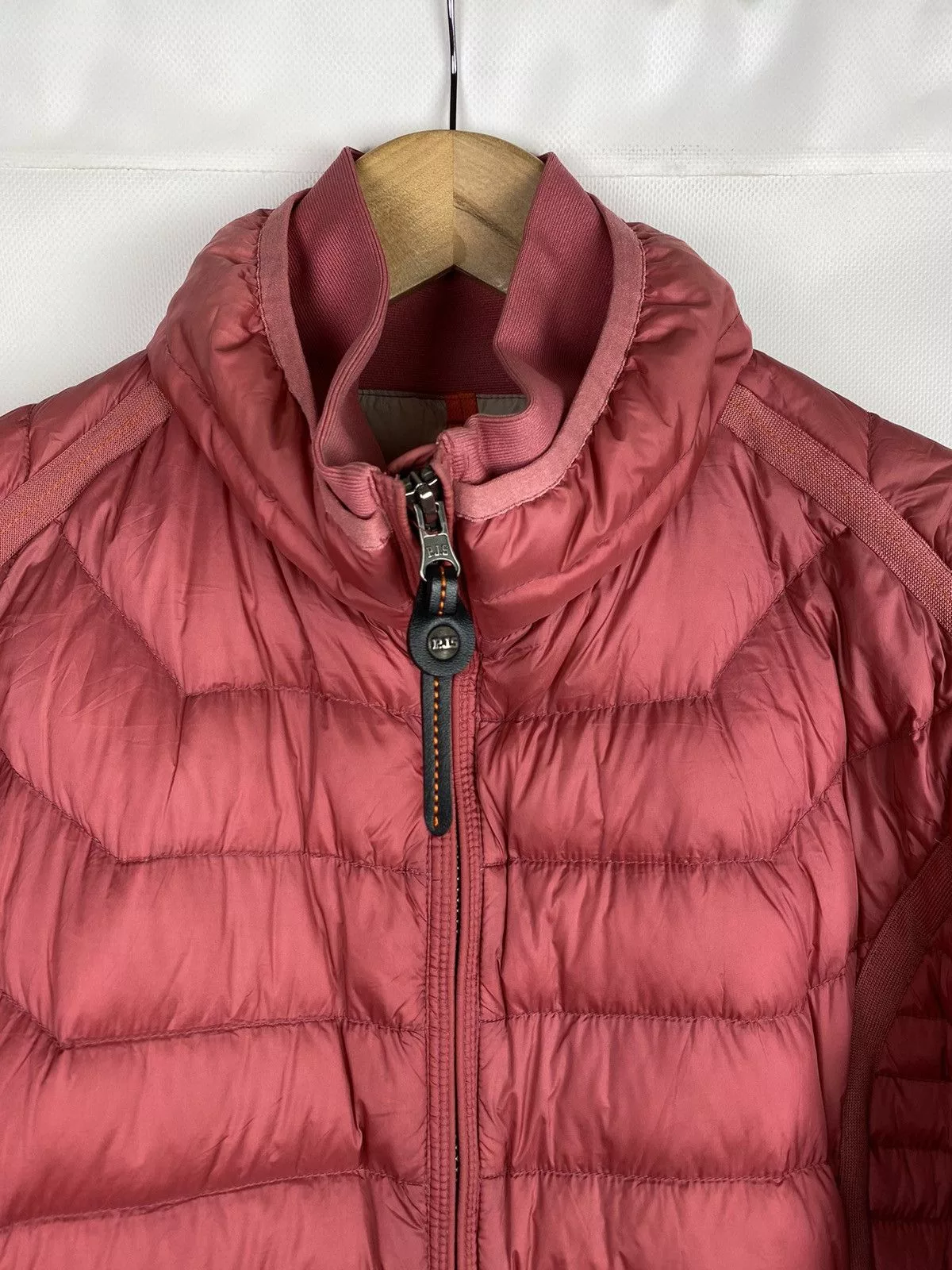 Parajumpers Down Jackets Parajumpers Super Light Weight ladies down jacket size Xl Pink Luxury