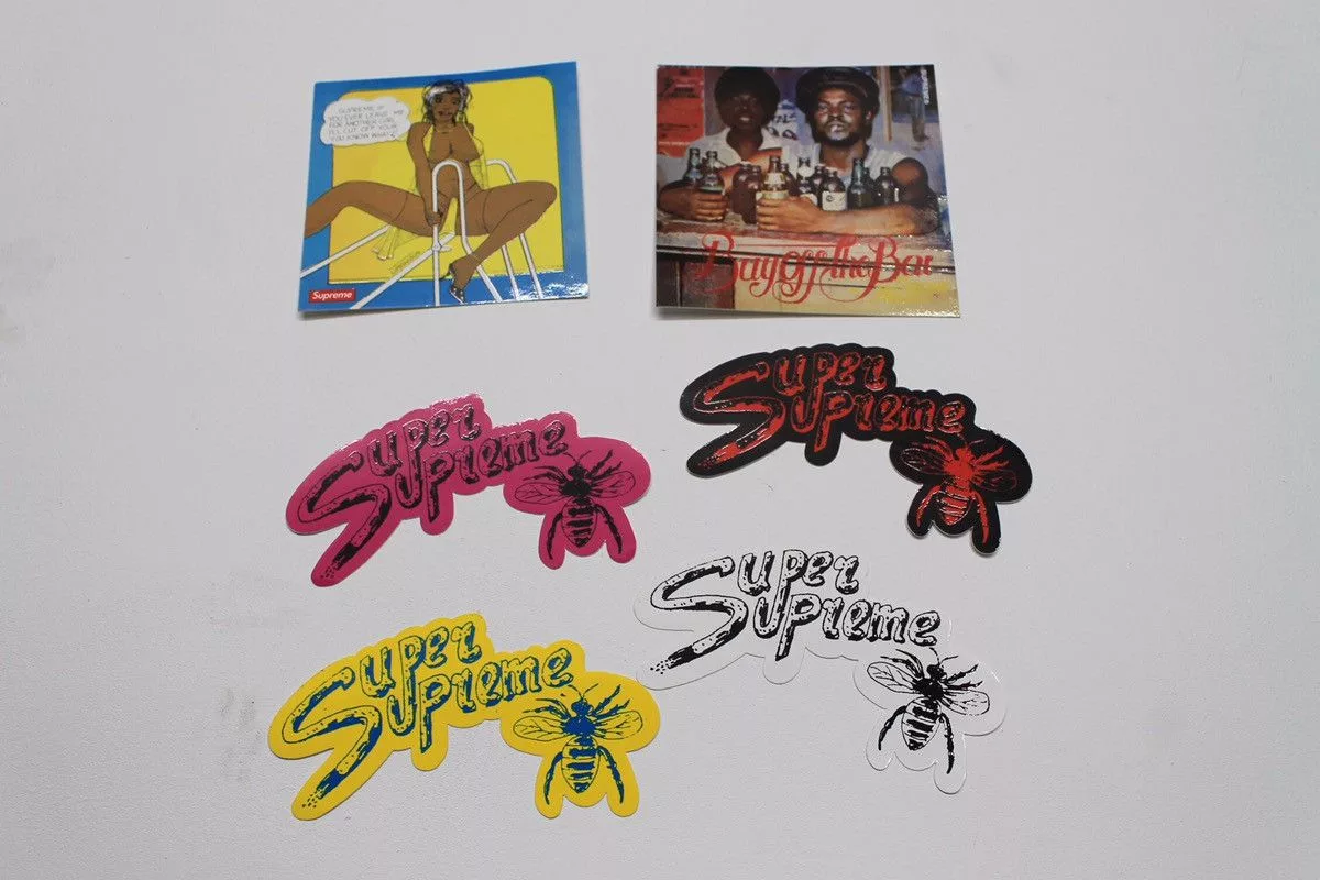 Supreme Supreme Supreme X Luminous Sticker Set Multi