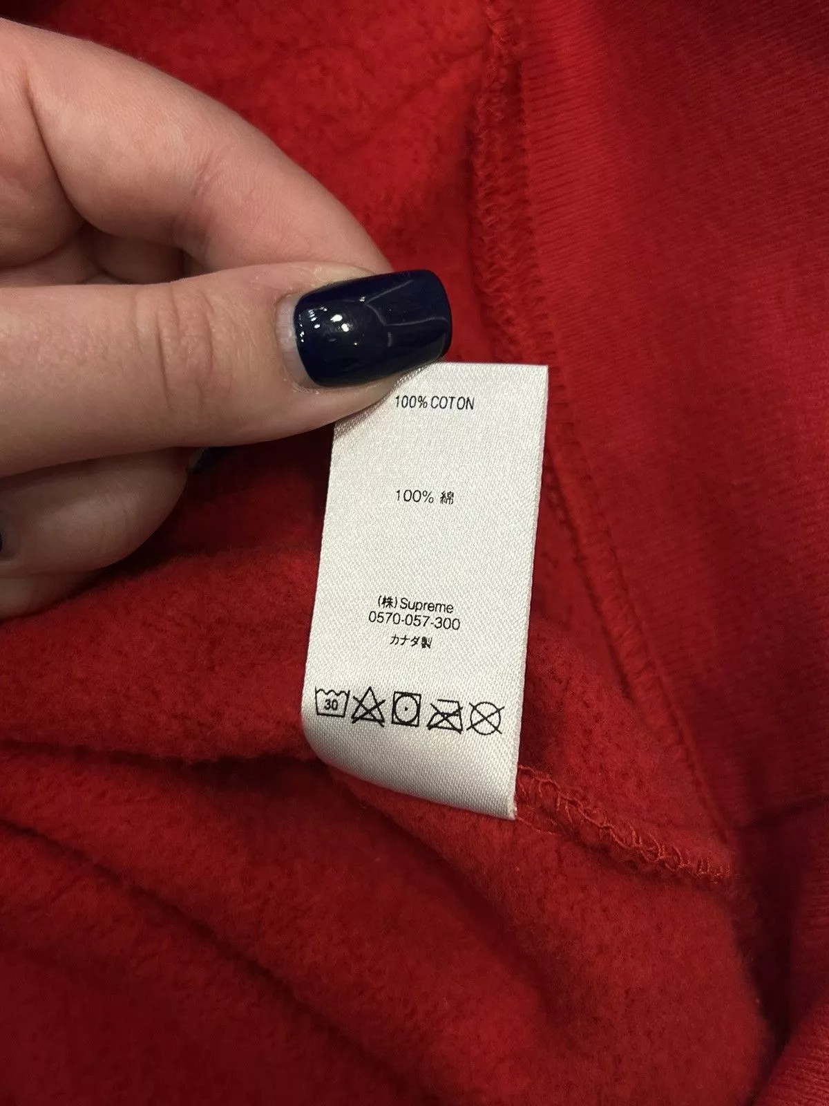 Supreme Sweatshirts Hoodies Supreme S Logo Pullover Red