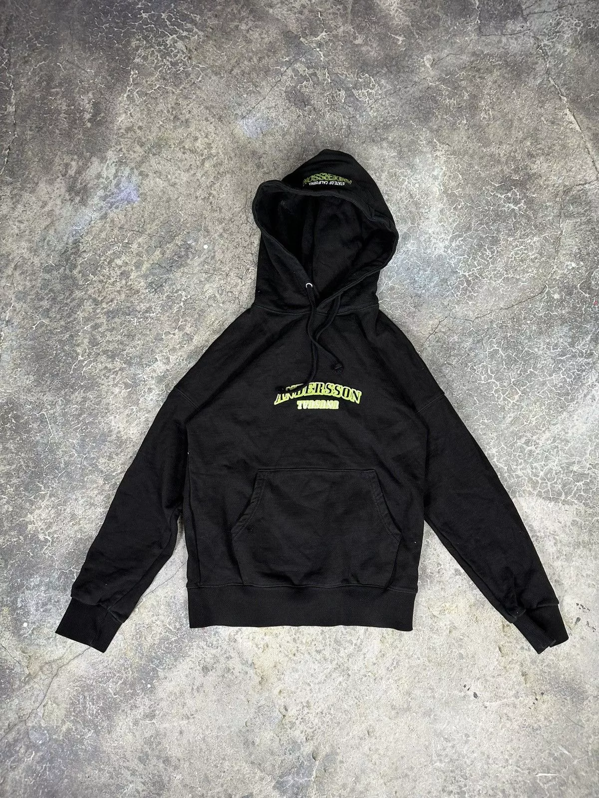 Andersson Bell Sweatshirts Hoodies Andersson Bell × Vintage Andersson Bell Hoodie LA Black