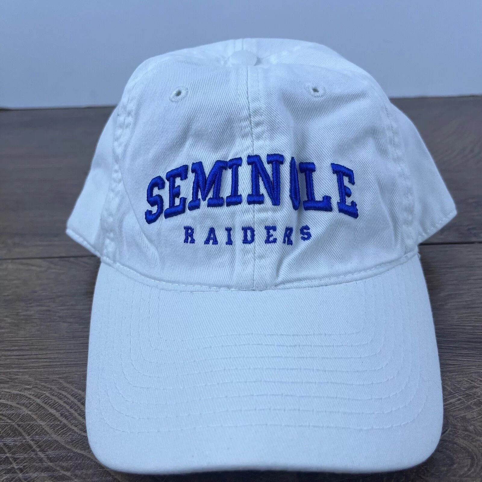 Other Hats Other Seminole Raiders Hat White Hat Adjustable White Adult Size H
