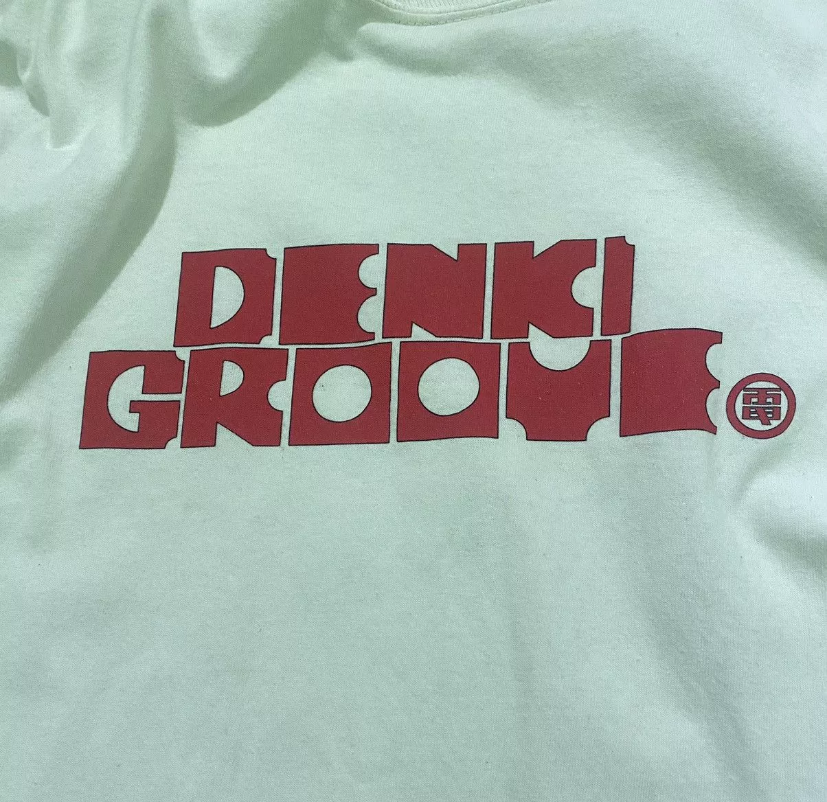 Band Tees Long Sleeve T Shirts Band Tees × Japanese Brand × Vintage Japan Disco Denki Groove pop tee shirt White