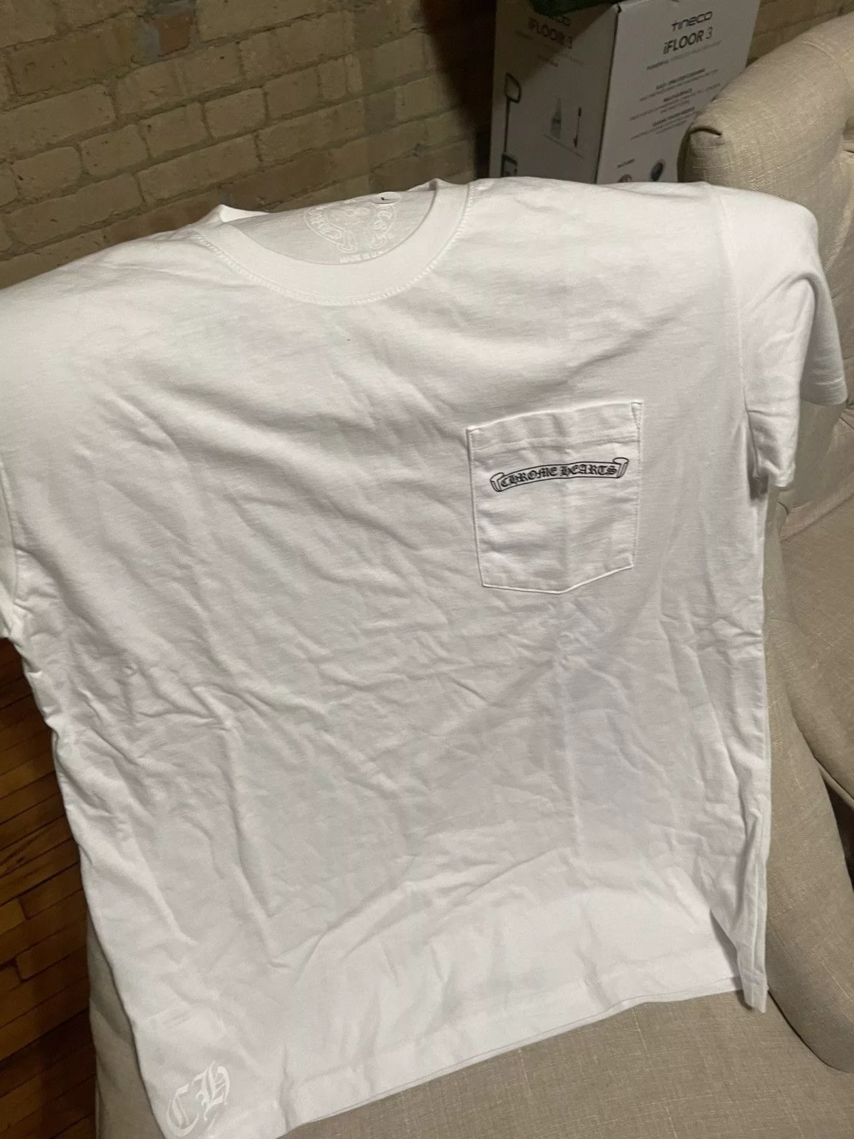 Chrome Hearts Short Sleeve T Shirts Chrome hearts White