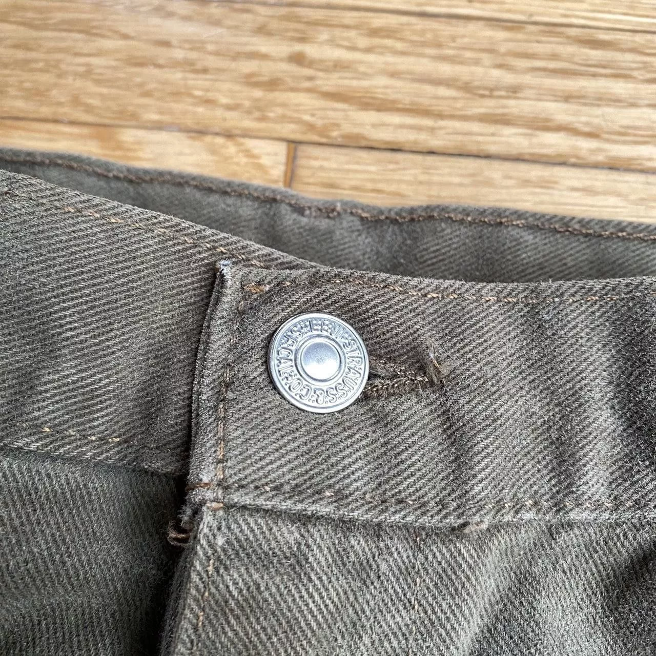 Levi's Denim Levi's Levi Green/Brown jeans