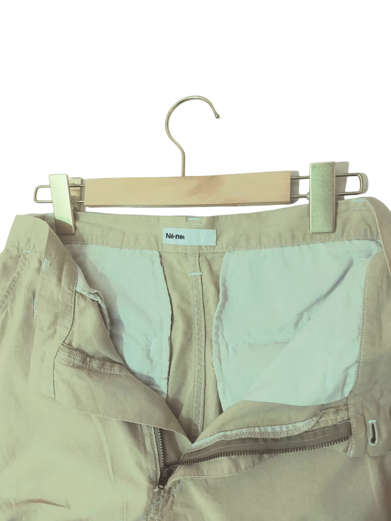 Issey Miyake Sweatpants Joggers Issey Miyake × Ne-Net Ne-Net Lightweight Thin Cotton High Rise by Issey Miyake Pink Vintage