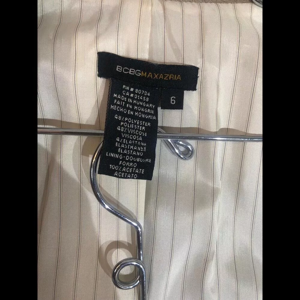 Bcbgmaxazria Blazers Bcbgmaxazria Bcbg suit pantsuits brown
