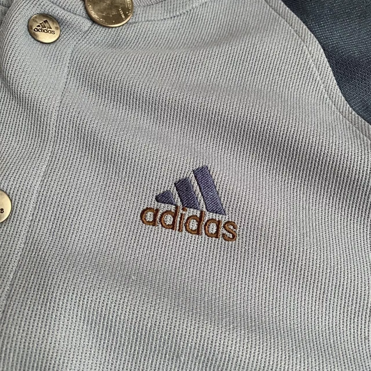 Adidas Shirts Button Ups Vintage Adidas button down Blue