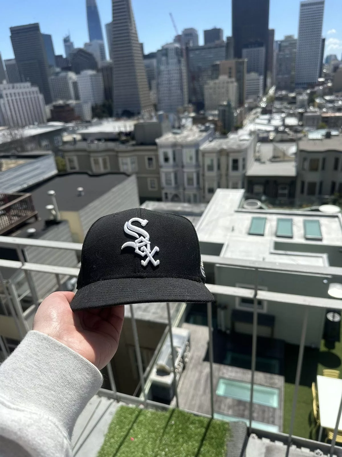New Era Hats New Era Chicago White Sox Fitted Black