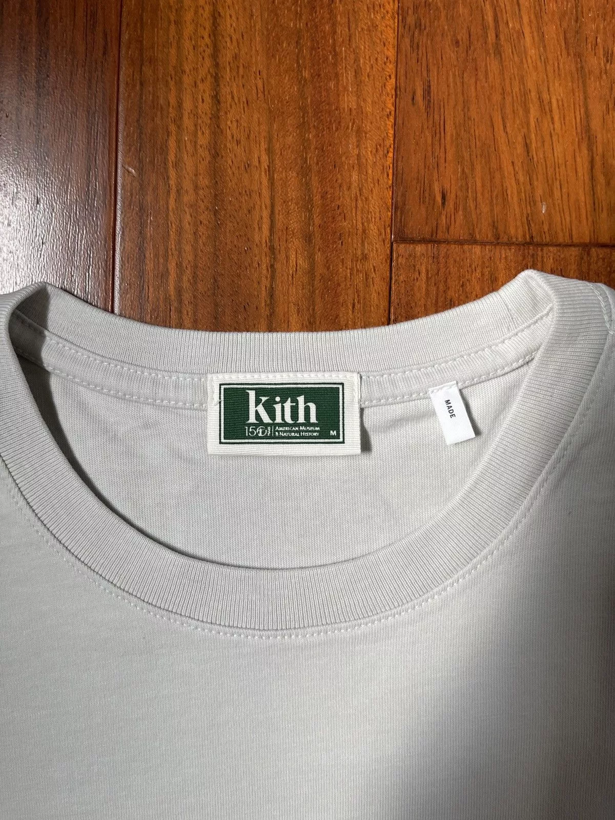 Kith Short Sleeve T Shirts Kith x AMNH Wolves Vintage Tee - Concrete Multi