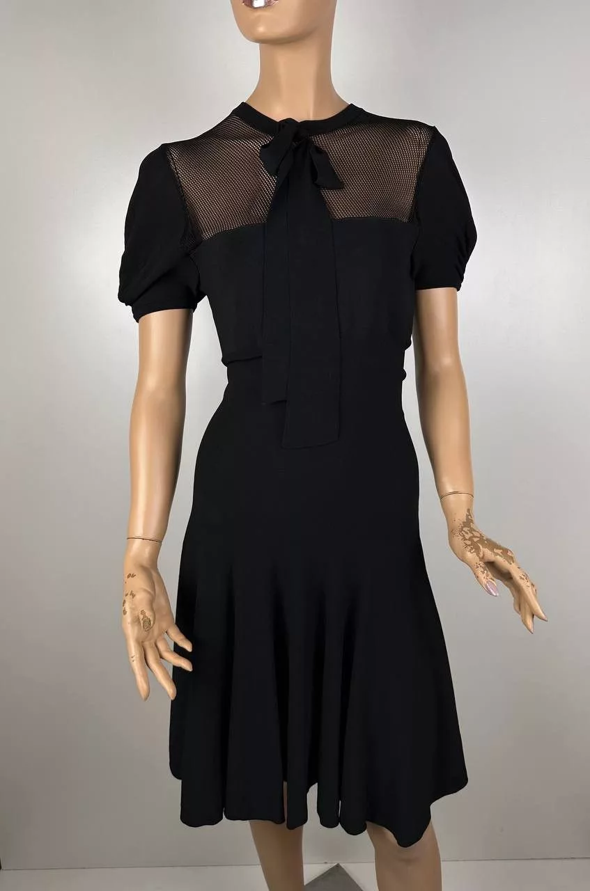Saint Laurent Paris Mini Dresses Saint Laurent Paris Dress Saint Laurent Black