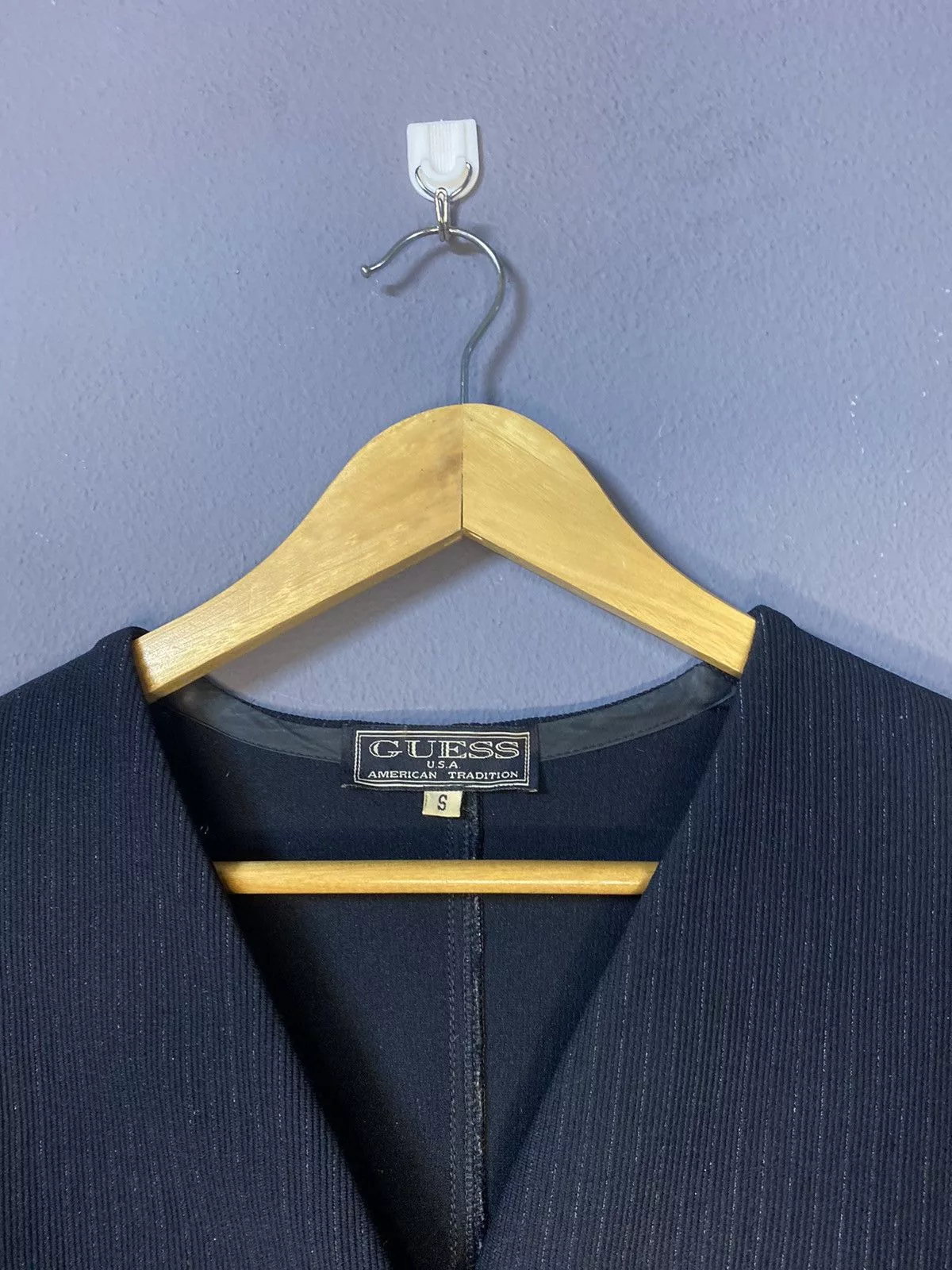 Guess Button Ups Guess Guees suit vest classic Black