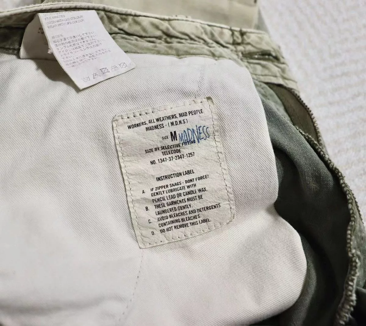 Madness Shorts MDNS Madness 20ss Cargo Shorts Green