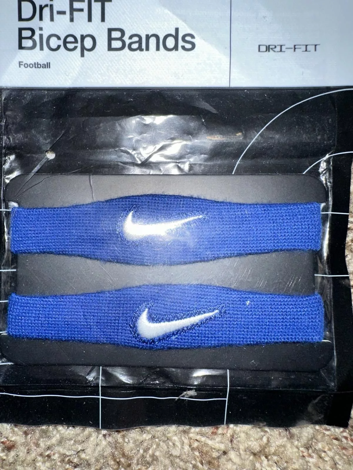 Nike Miscellaneous Nike Dri-Fit Bicep Bands Blue