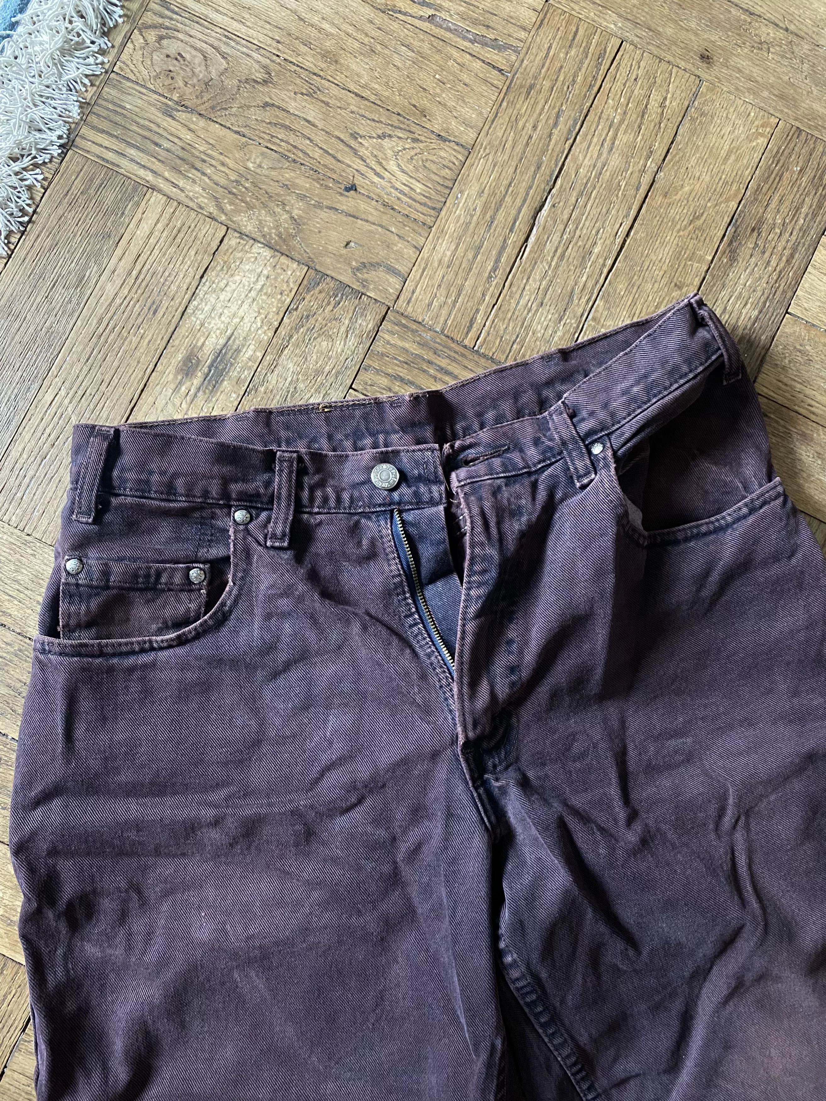 Levi's Denim Levi's Levis Denim Purple Overdye