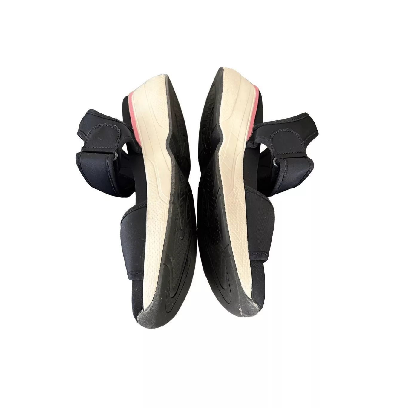 Zara Sandals ZARA Platform Wedge Sandals size 8 Black
