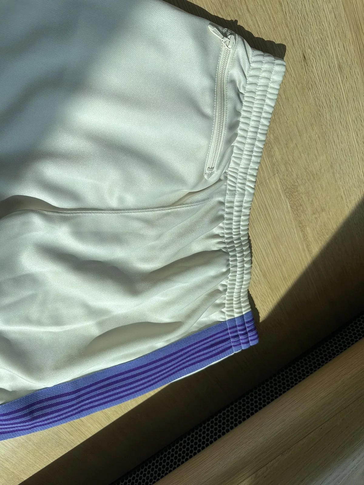 Needles Sweatpants Joggers White/Purple Needles