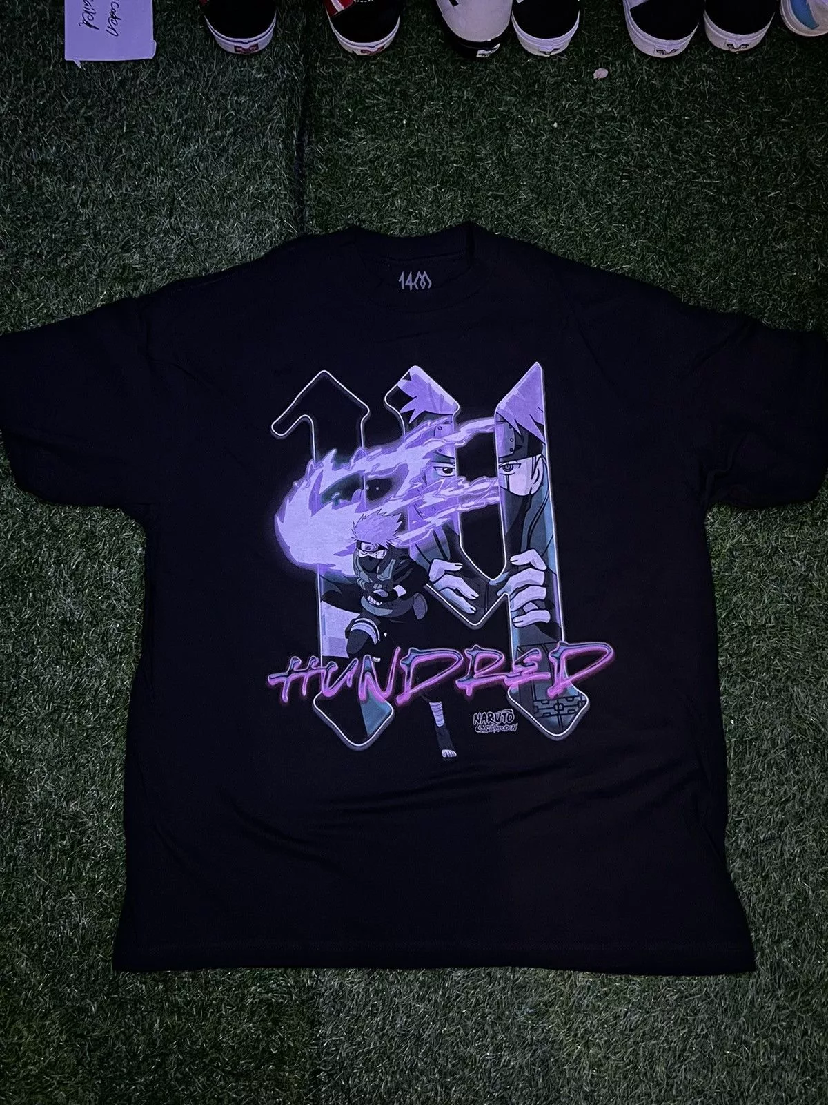 Trippie Redd Short Sleeve T Shirts Trippie Redd Naruto Tee Black
