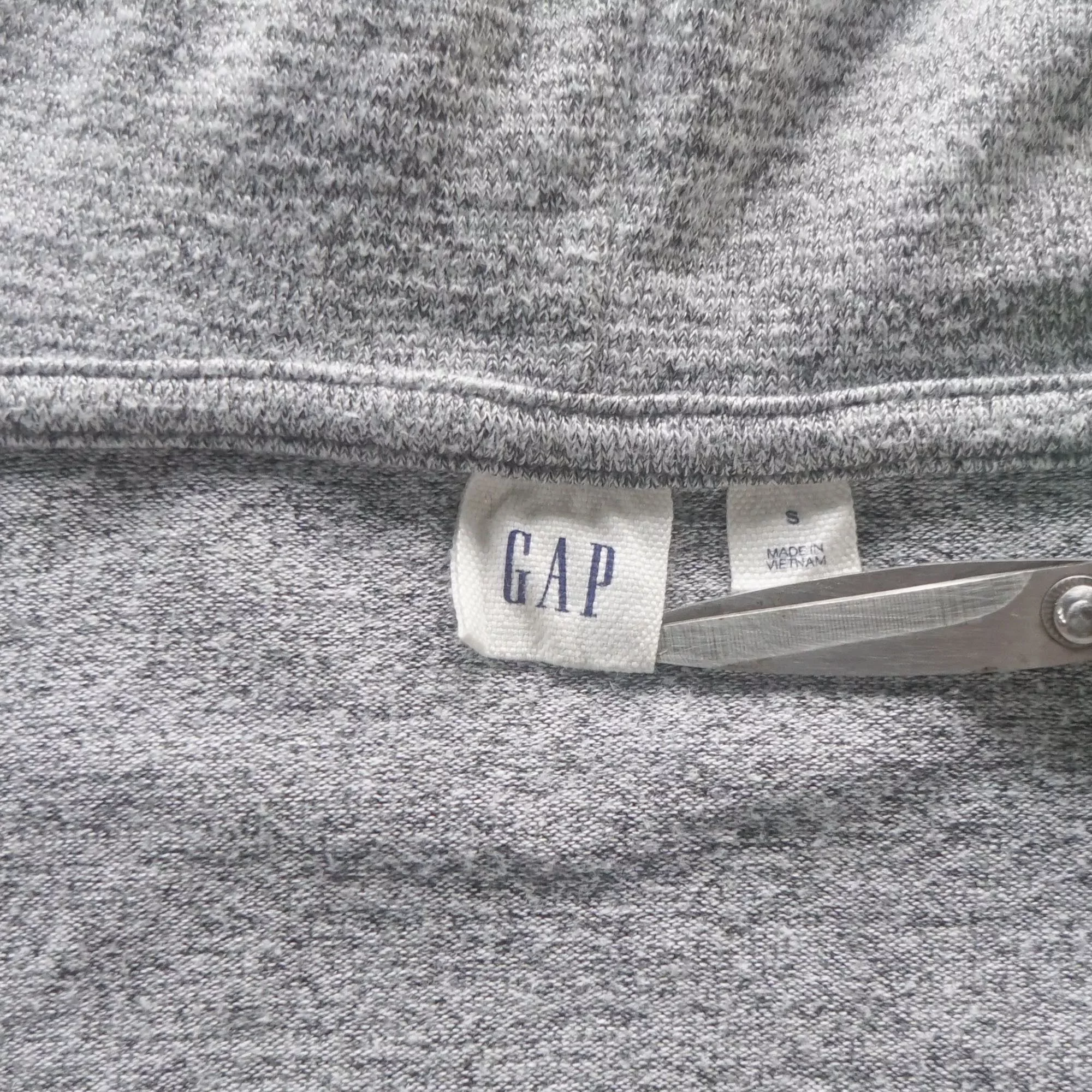 Gap Sweatshirts Hoodies GAP Oversized Pullover Lightweight Hoodie Gray