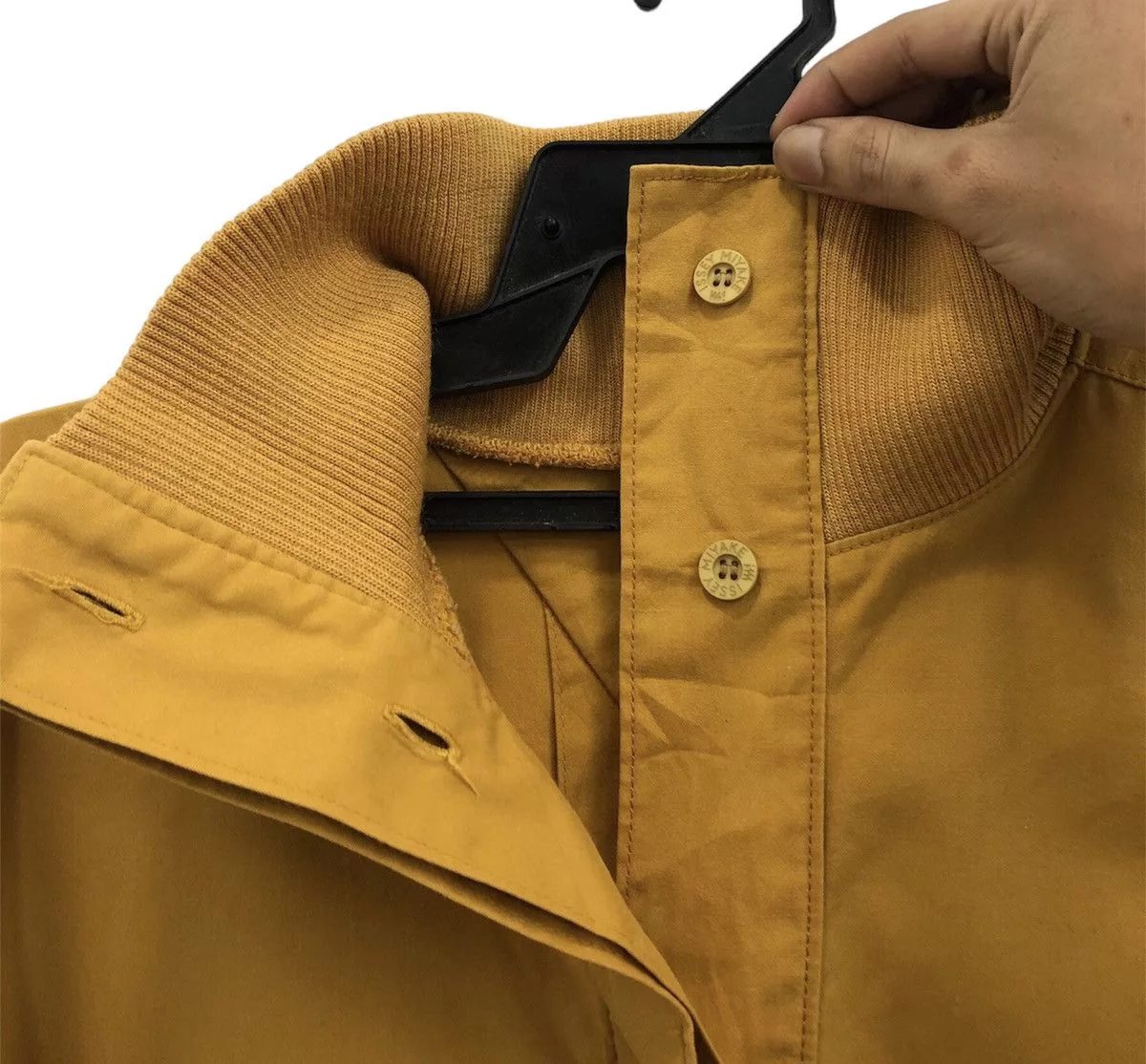 Issey Miyake Light Jackets ISSEY MIYAKE LONG JACKET Orange