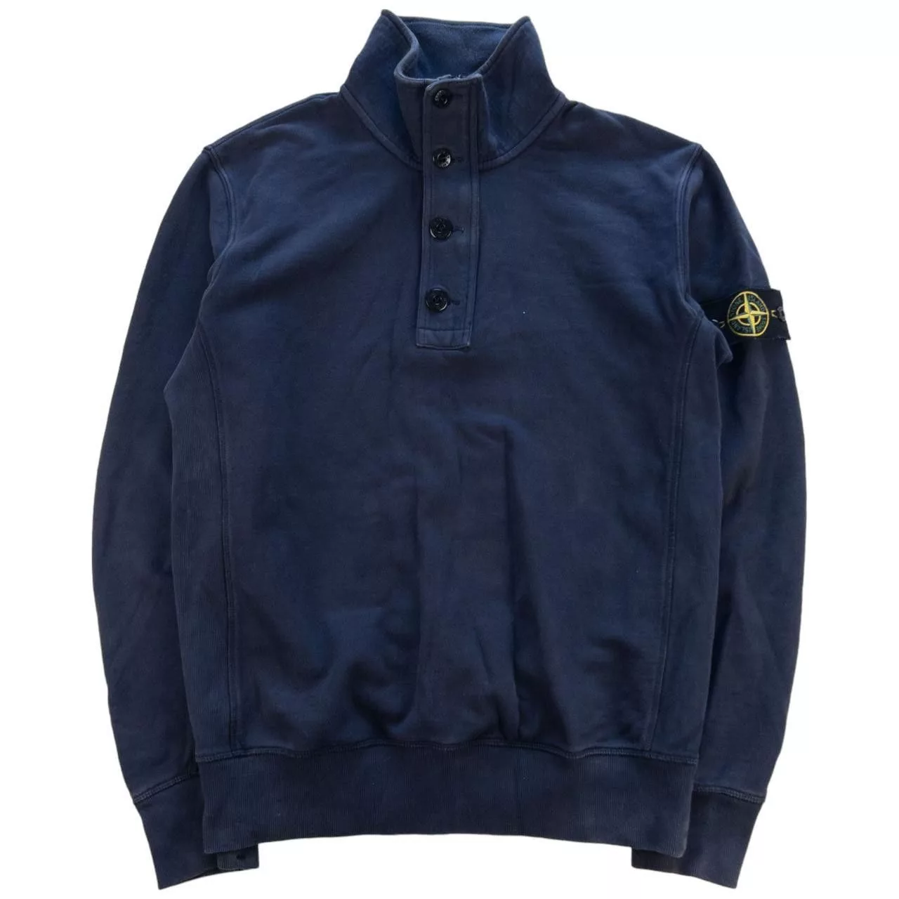 Stone Island Sweaters Knitwear Vintage Stone Island Q Zip Jumper Size M Blue
