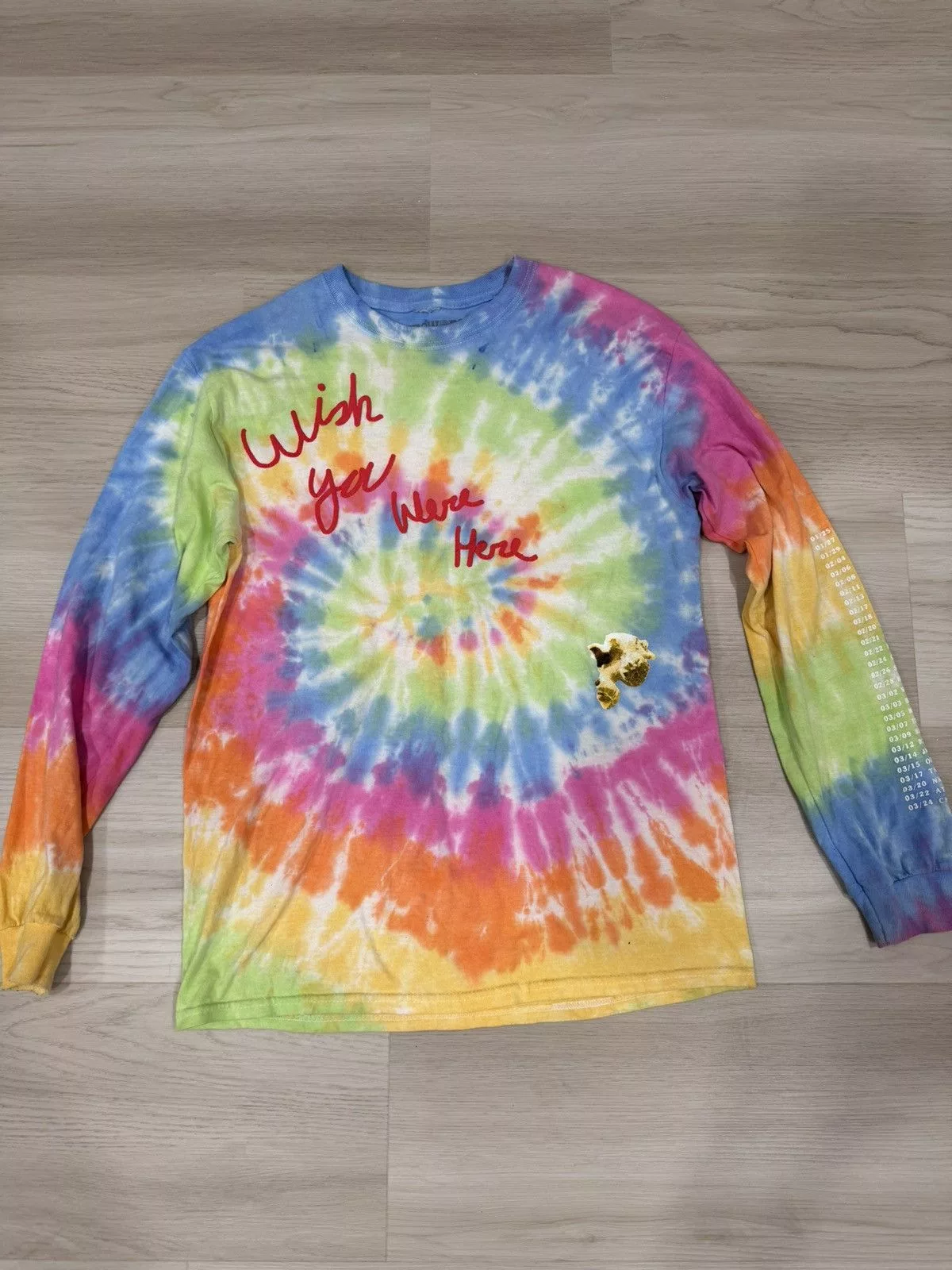 Travis Scott Long Sleeve T Shirts Travis Scott Astroworld Long Sleeve Multi