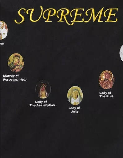 Supreme Shirts Button Ups Supreme Our Lady Work Shirt Black Large