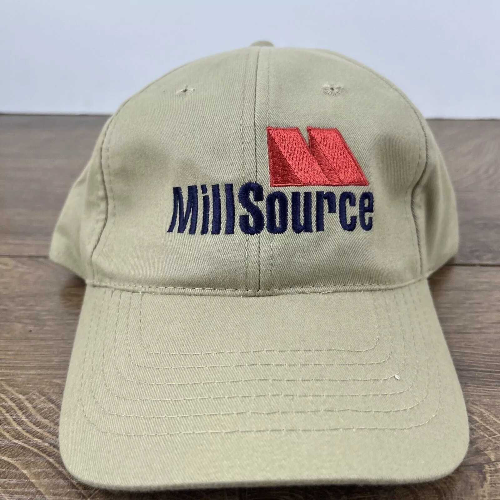 Other Hats Other Mill Source Hat MillSource Adjustable Hat Tan Hat Adjustable Brown