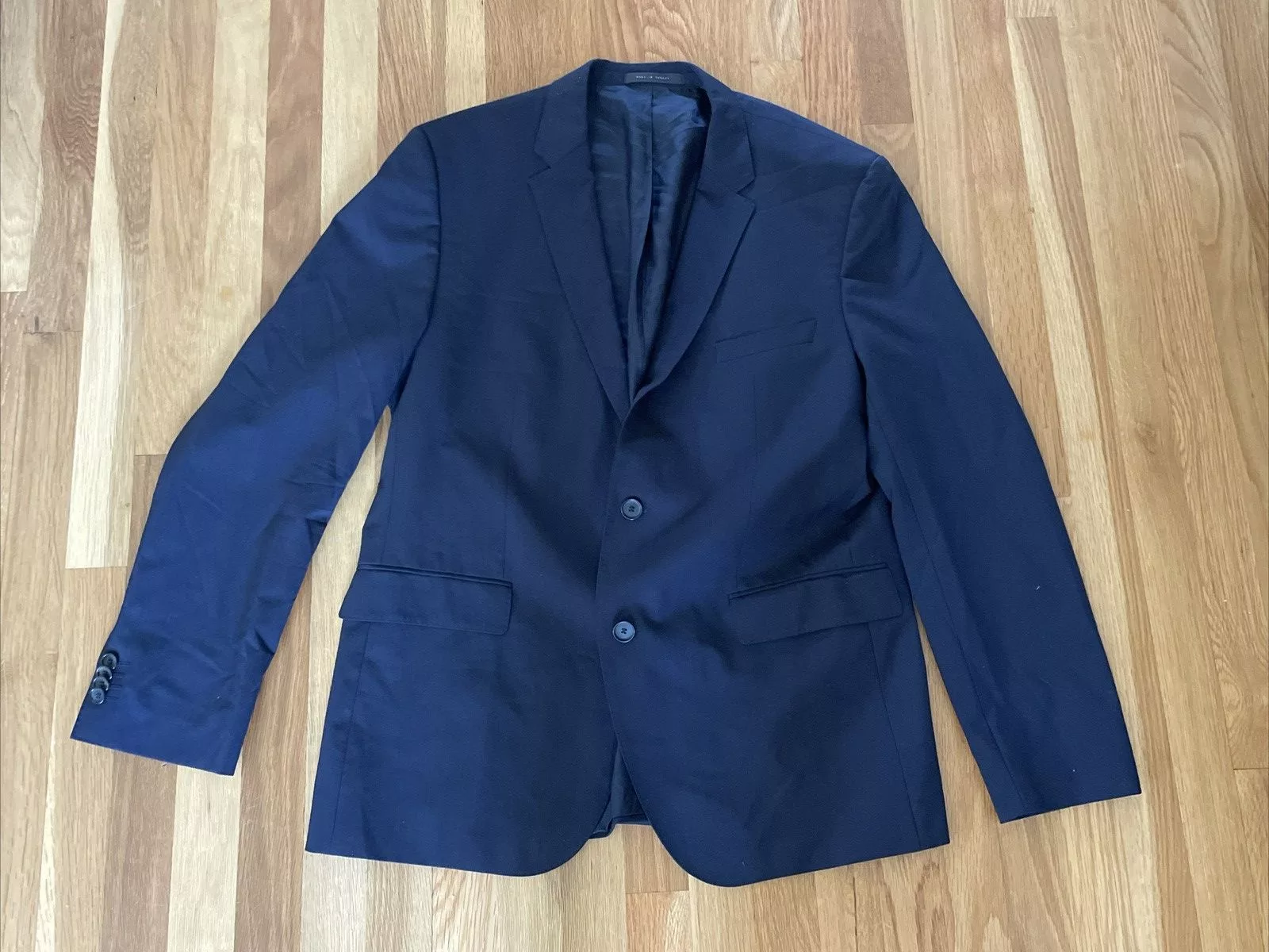 Hugo Boss Blazers Hugo Boss Jam Sharp Blue Suit Jacket Blazer 44