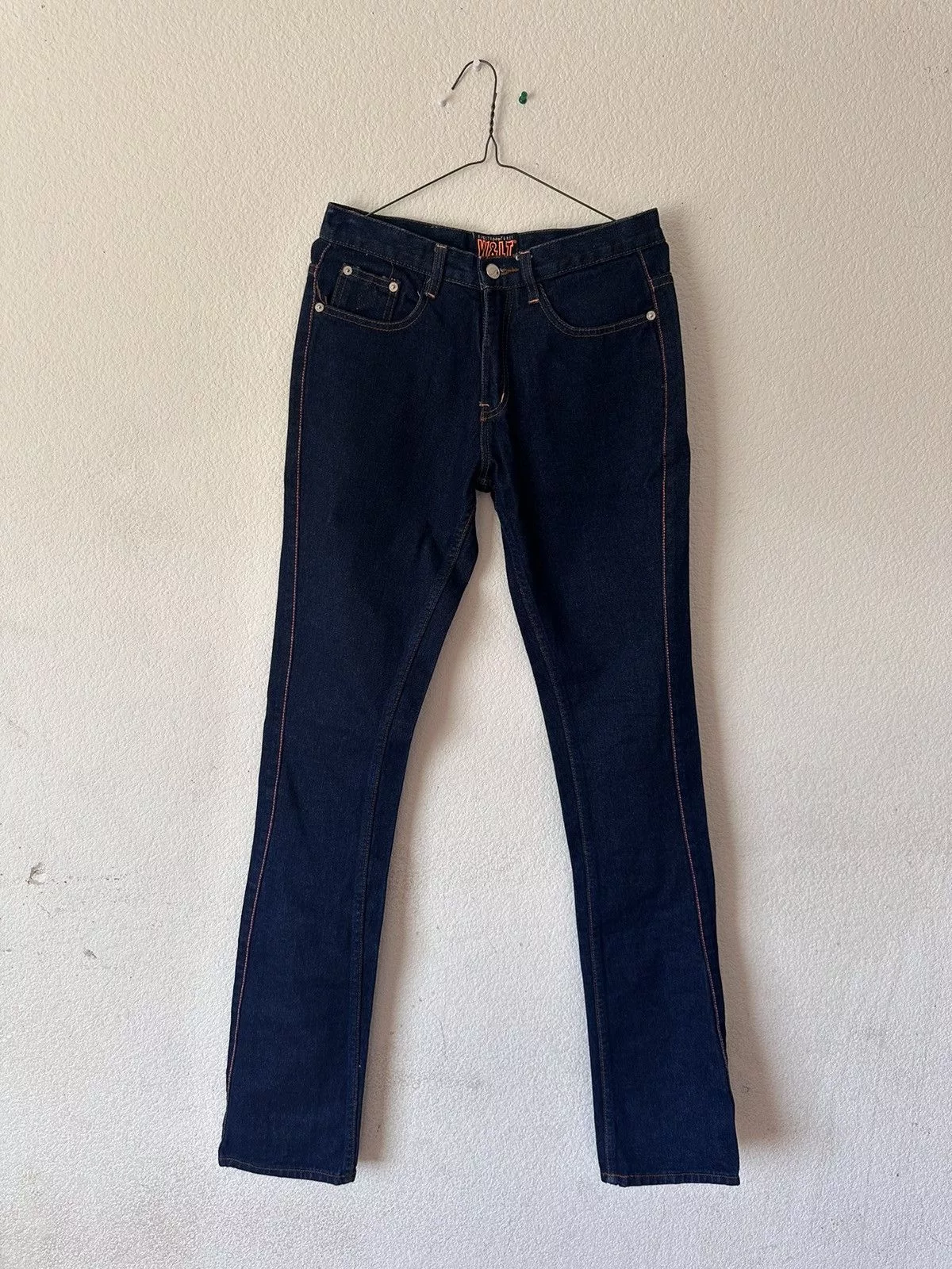 Walter Van Beirendonck Denim Walter Van Beirendonck wild & lethal trash “ slenderman denim ” Blue