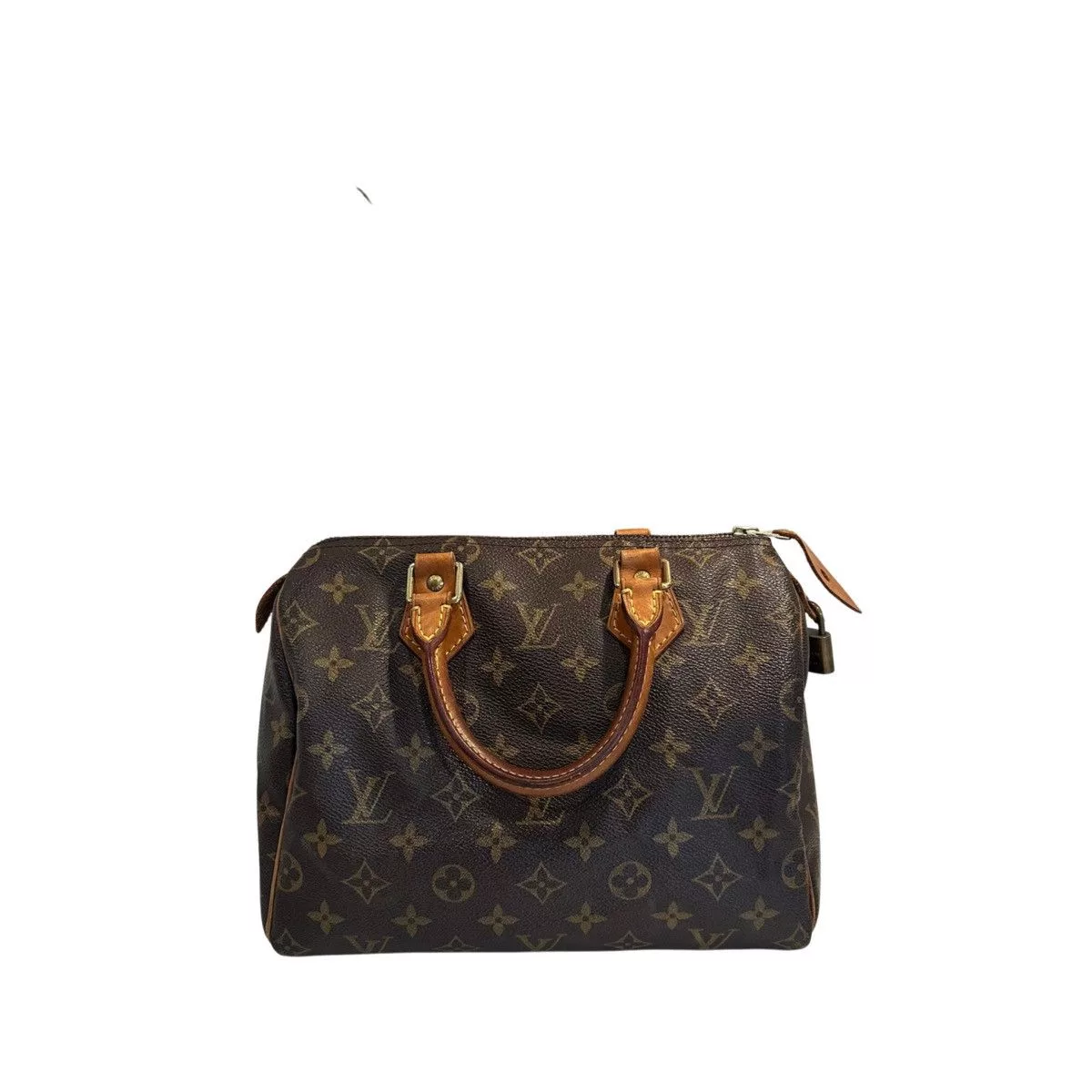 Louis Vuitton Handle Bags Louis Vuitton Authentic Speedy 25 Brown