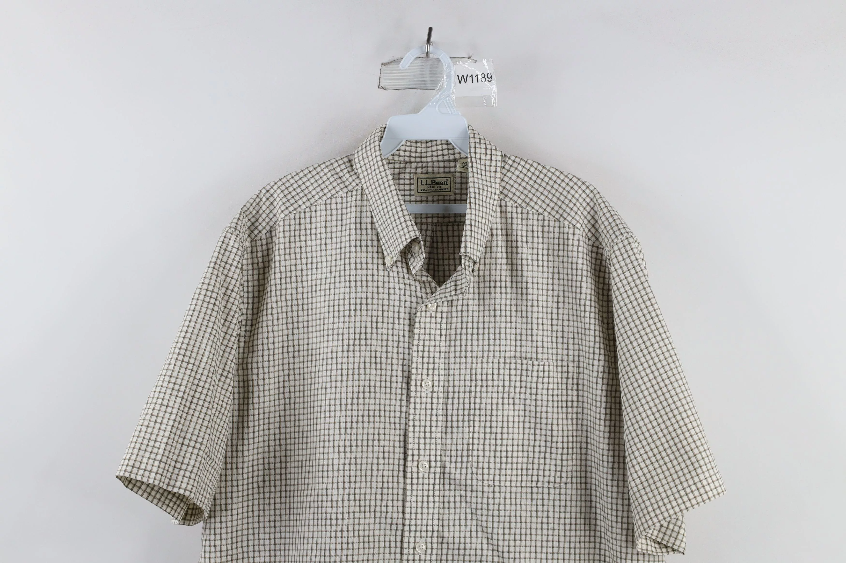 L.L. Bean Shirts Button Ups L.L. Bean × Vintage Vintage LL Bean Collared Button Down Shirt Plaid Cotton Multi