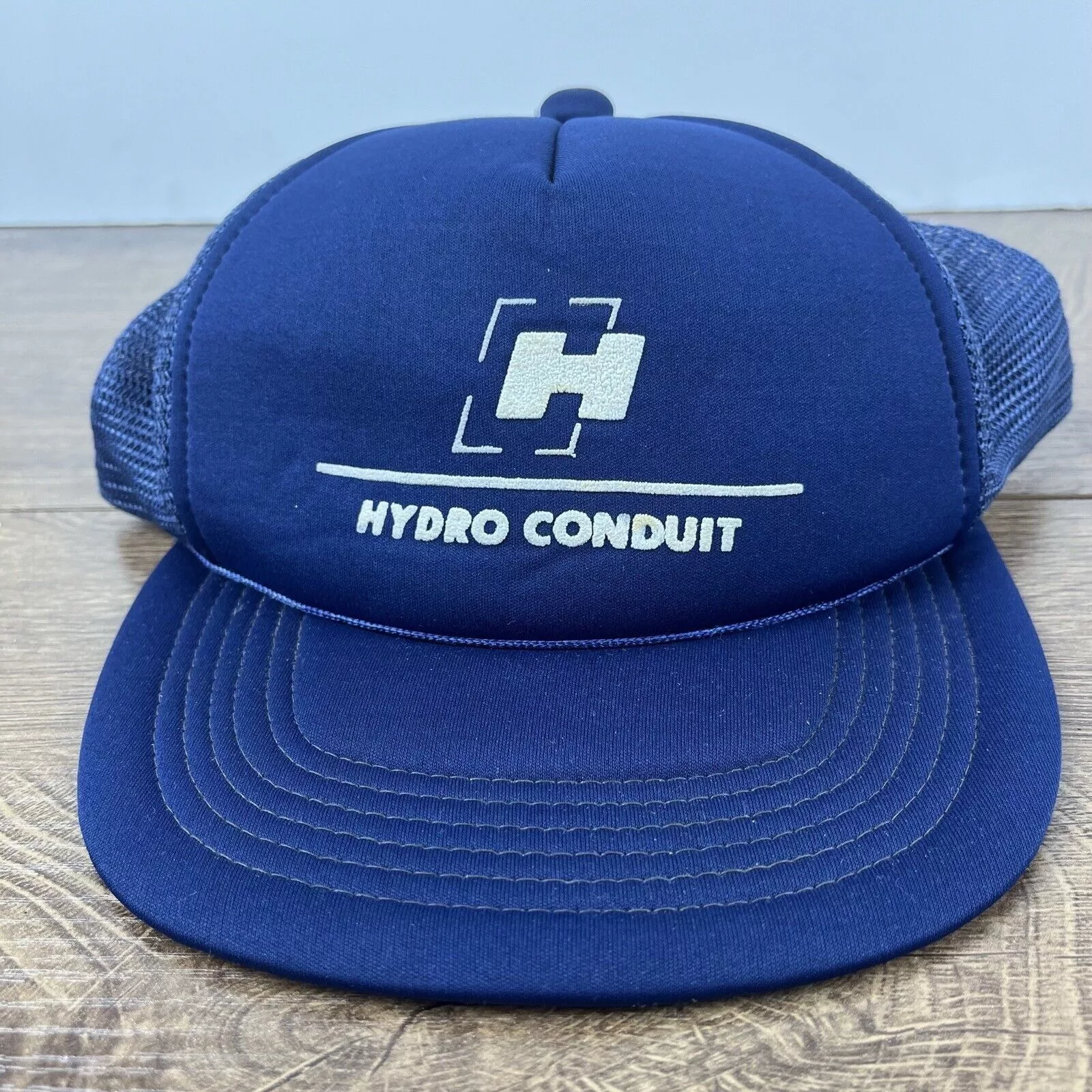 Other Hats Other Hydro Conduit Hat Hydro Snapback Hat Blue Adjustable Hat Adu