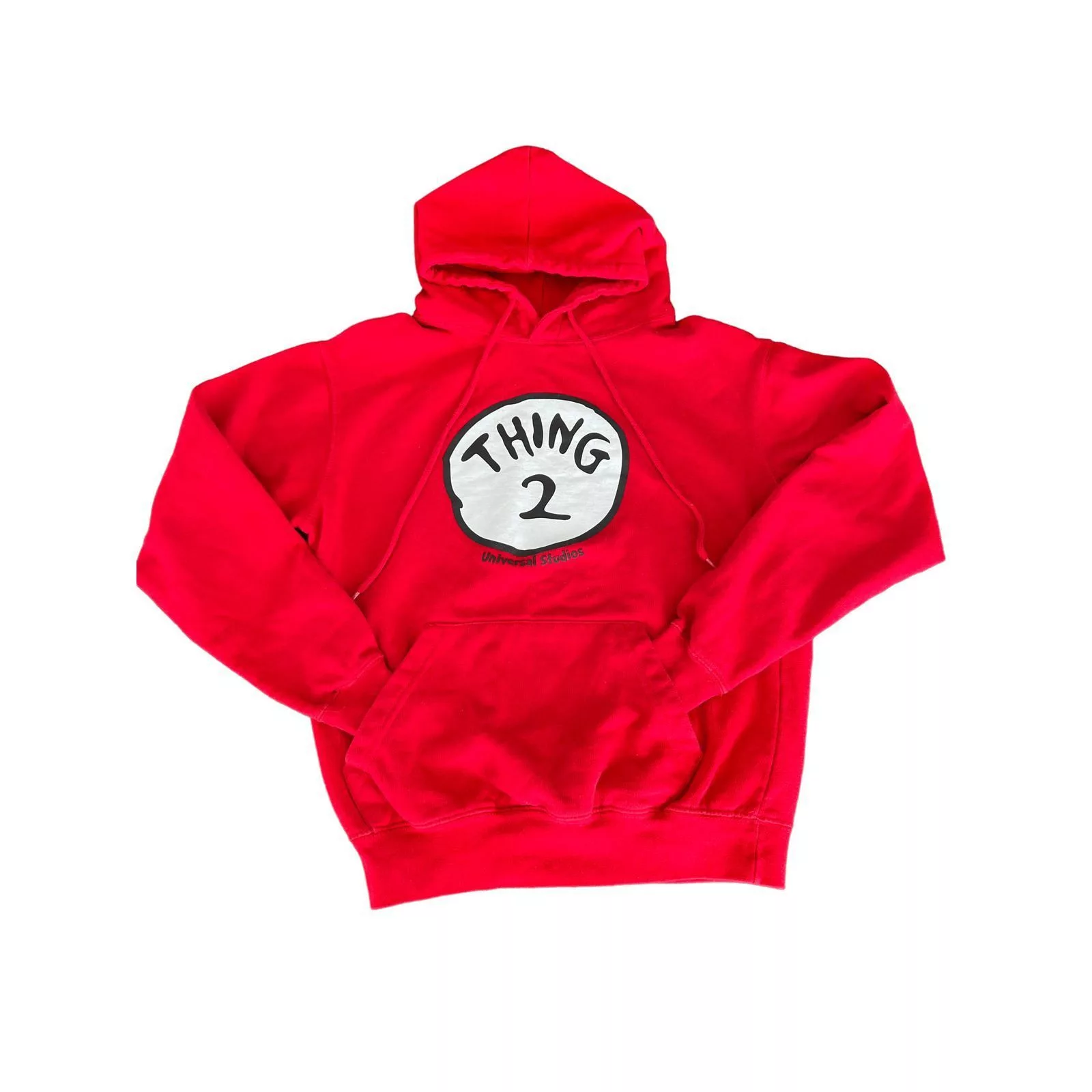 Universal Studios Hoodies Universal Studios THING 2 hoodie adults size S/M Red