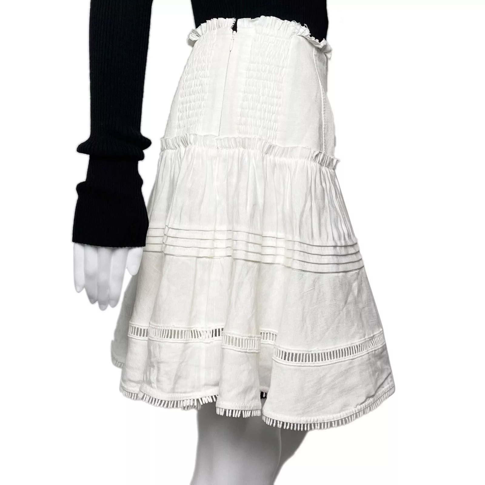 Aje Mini Skirts Aje White Skirt