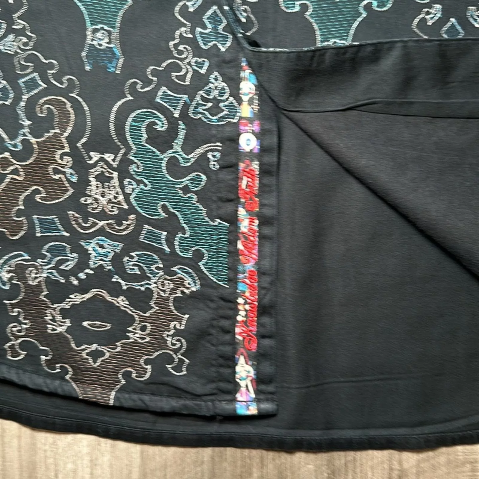 Robert Graham Shirts Button Ups Robert Graham Cumbernauld Printed Long Sleeve - XL Black