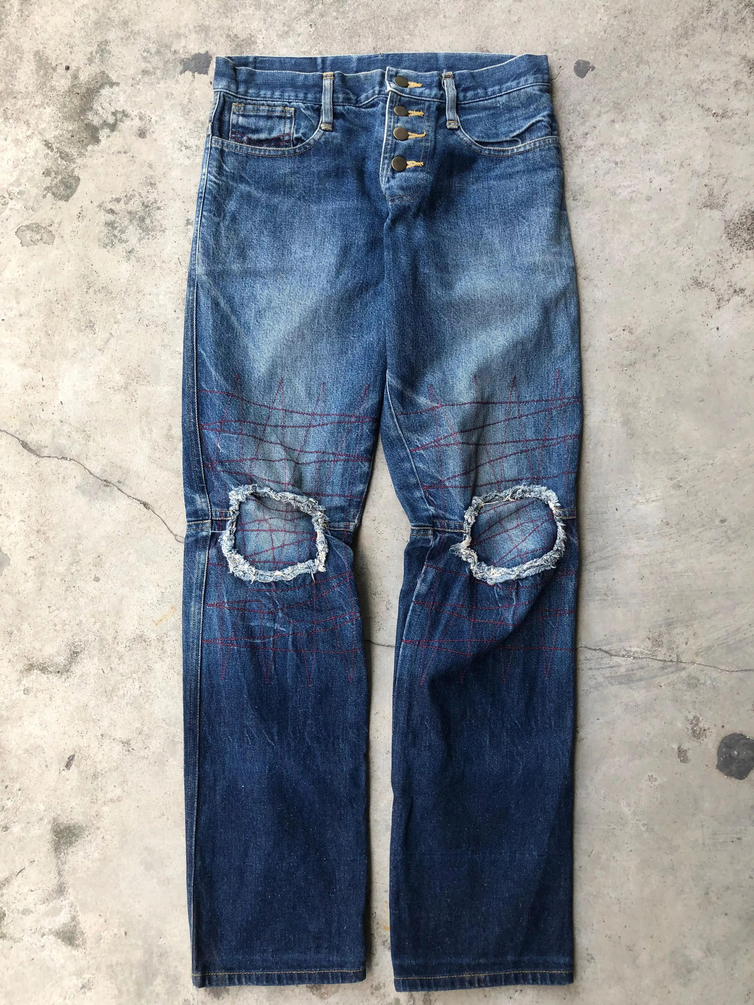 Christopher Nemeth Denim Christopher Nemeth Triangle Blue