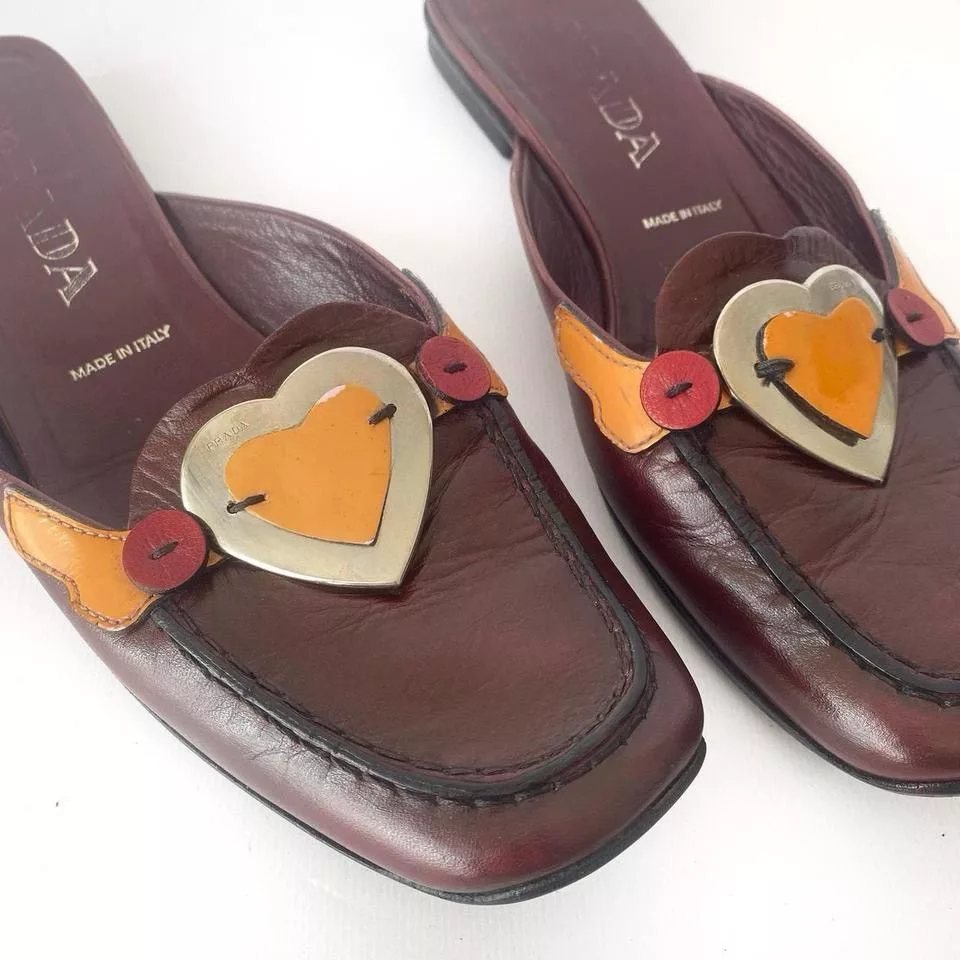 Prada Flats Prada × Vintage prada spring/summer 2000 Purple