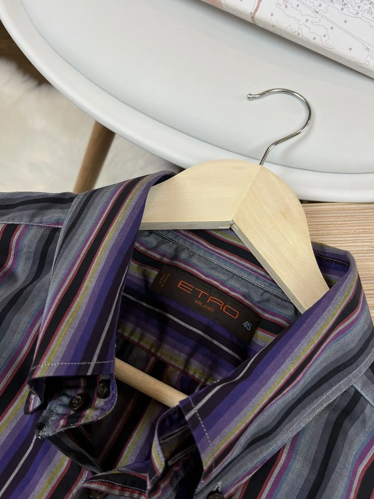 Designer Shirts Button Ups Designer × Etro Vintage Luxury Etro Shirts Multi