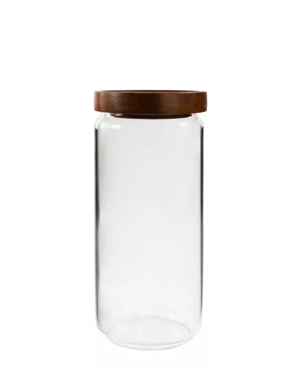 Canister Borosilicate Acacia Lid 34oz