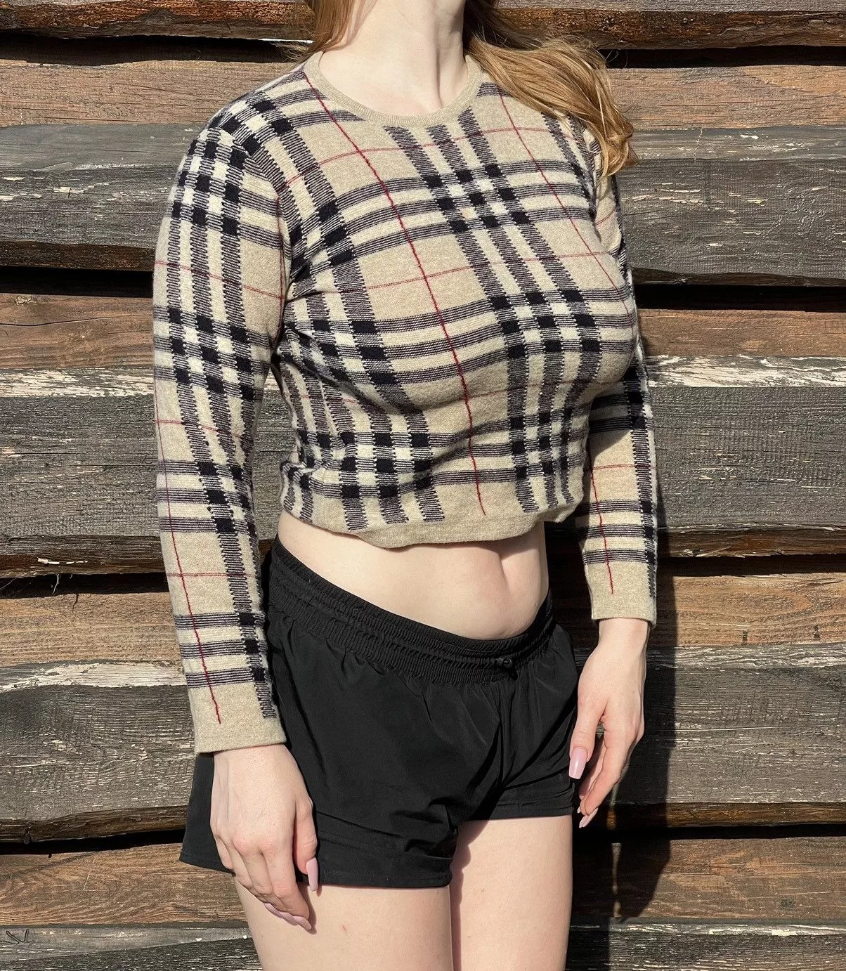 Burberry Sweaters Burberry Nova Check wool sweater Multi