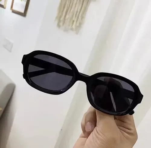 Designer Sunglasses Designer × Electric Visual Retro round frame sunglasses Black Streetwear