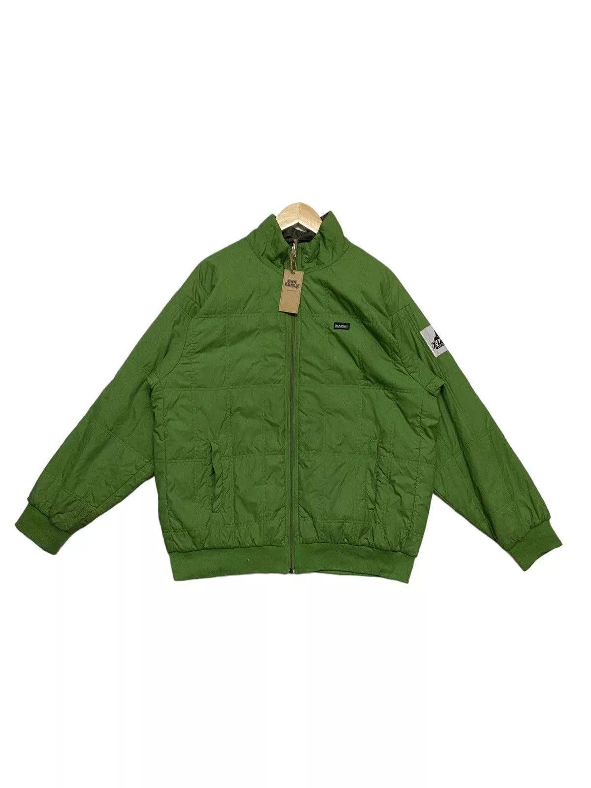Xlarge Light Jackets XLarge Quilted Revisible Jacket Green